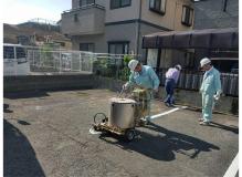 道路の白線、標識などの保守メンテナンス