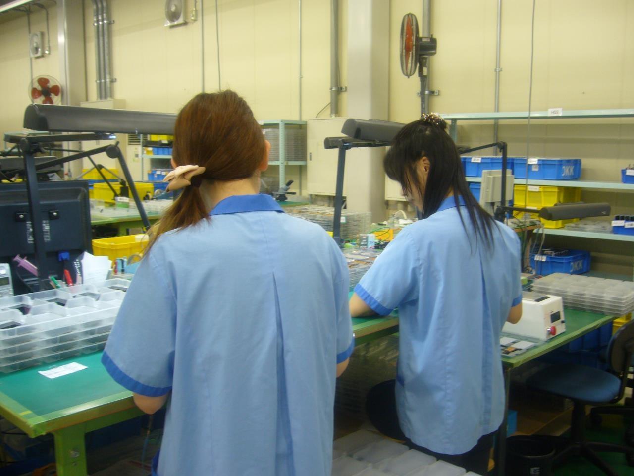 朝ゆっくり出勤が嬉しい♪液晶フイルムの簡単な検査作業