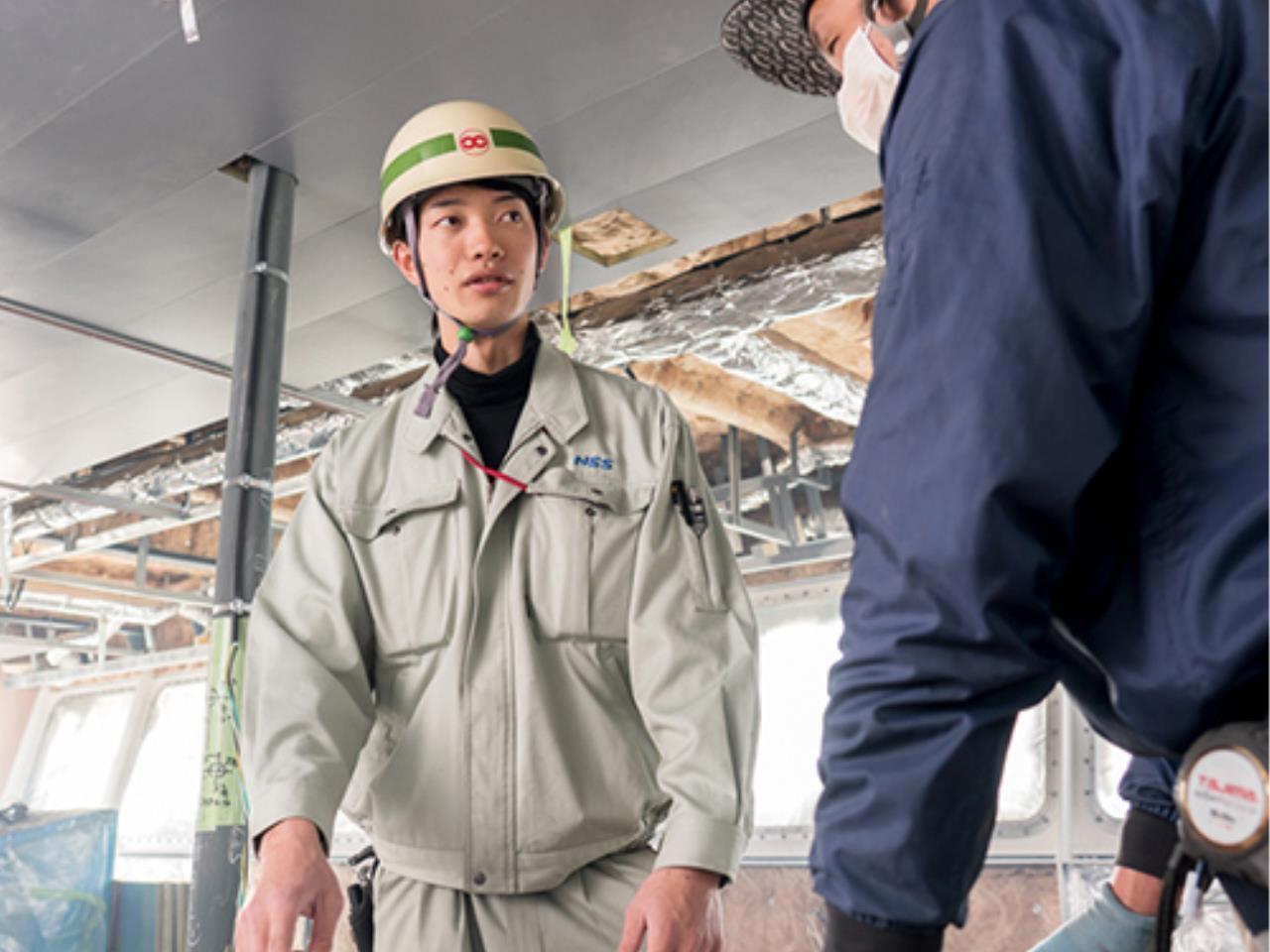 未経験からでも始められる船舶居住区内装施工管理