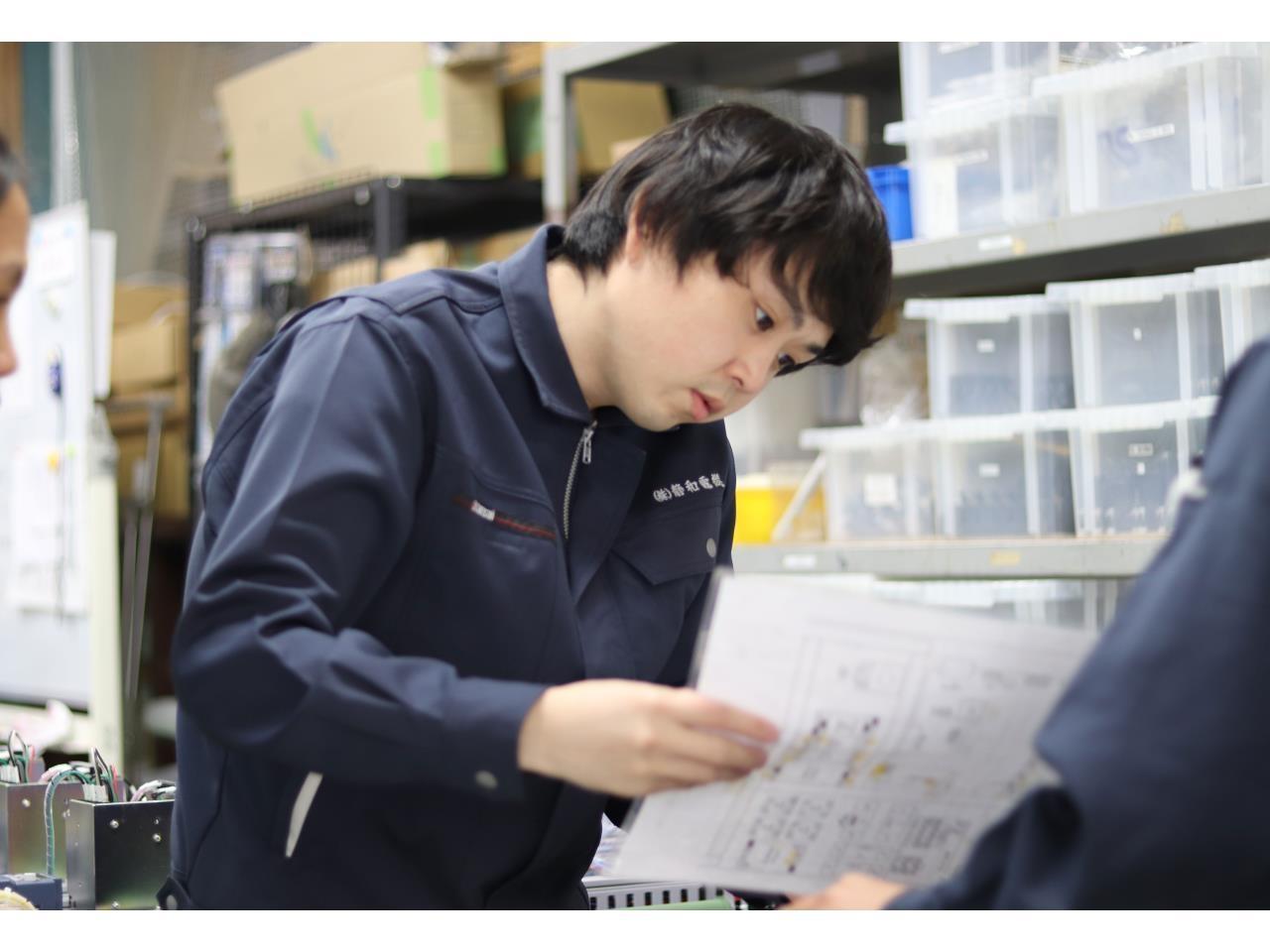 産業用装置の機械組立