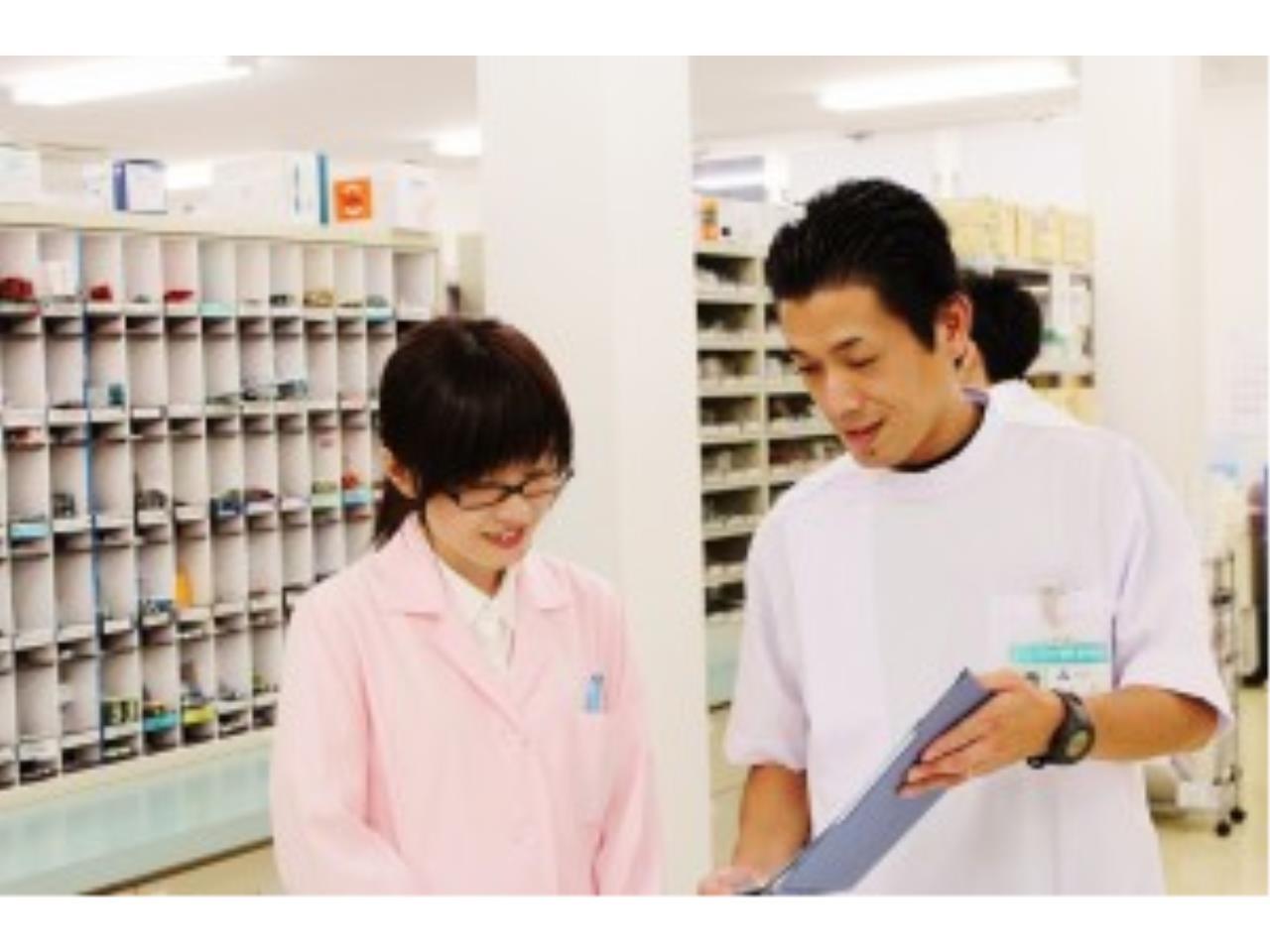 岡山県下１５店舗展開している薬局グループでの薬剤師