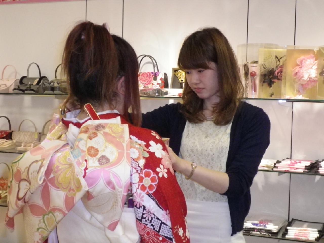 業務委託で自由度大♪きもの着方教室の講師