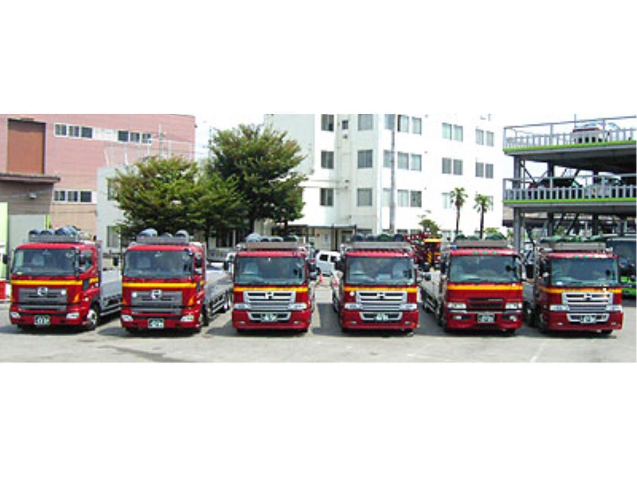 ドライバー(15t平ボディ、11tユニック車)