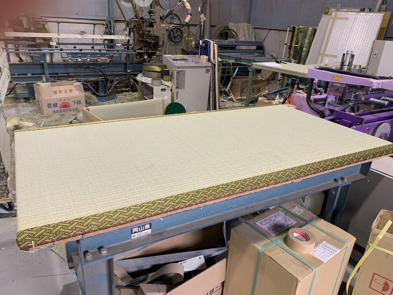製造未経験歓迎/畳工場での製造オペレーター