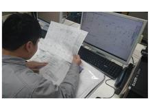CAD 系の作業風景