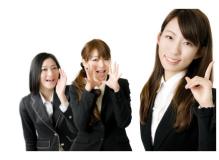 経理事務の作業風景