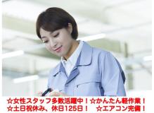 製造未経験者歓迎の作業風景