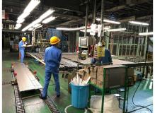 高梁市の作業風景