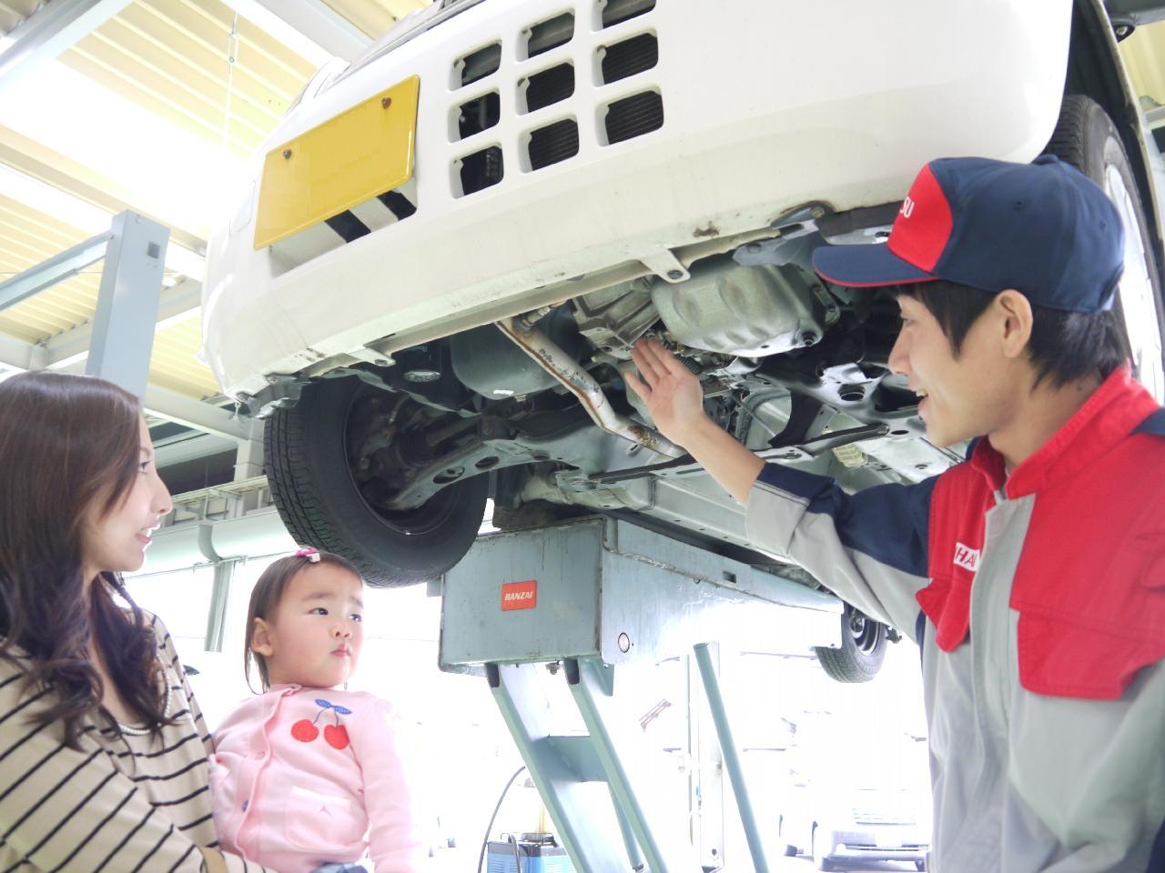 予防整備を中心とした自動車整備士（動画有り）