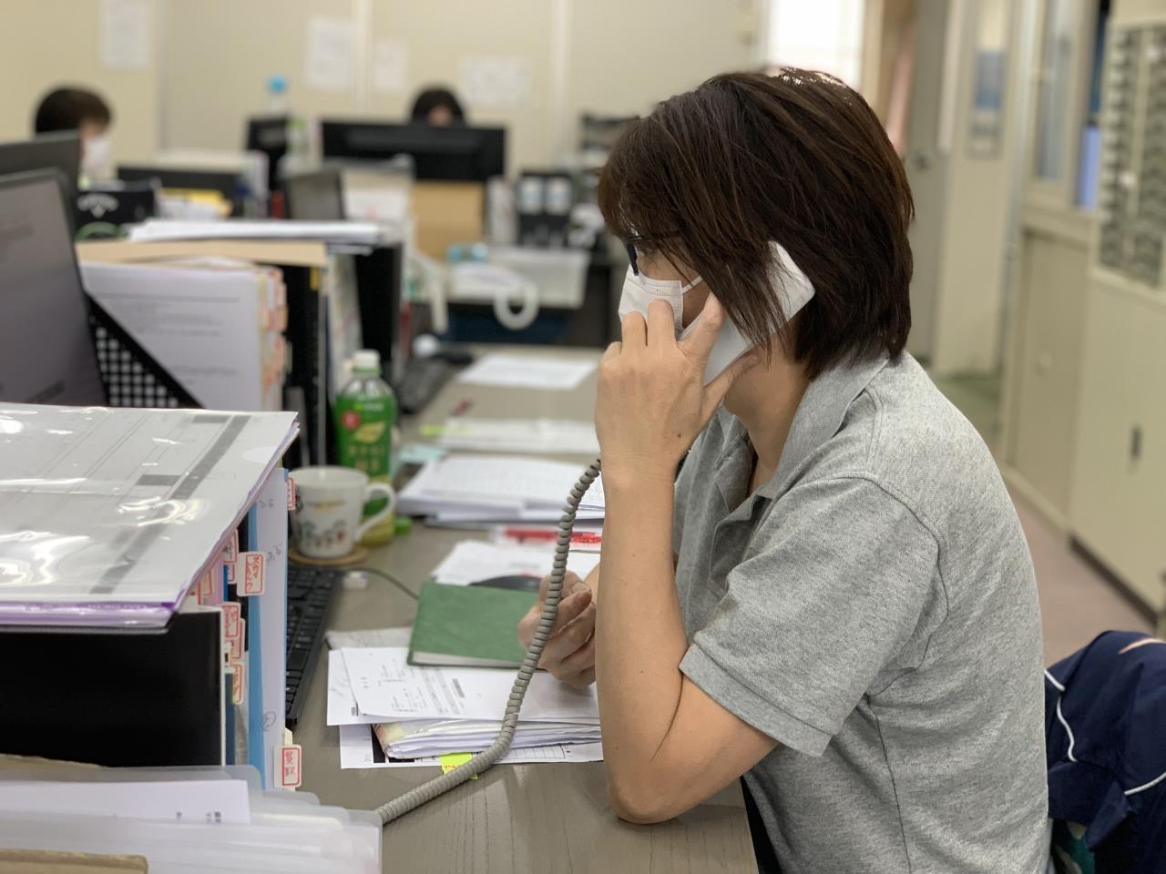 ゴルフ試打クラブレンタル部門での営業事務