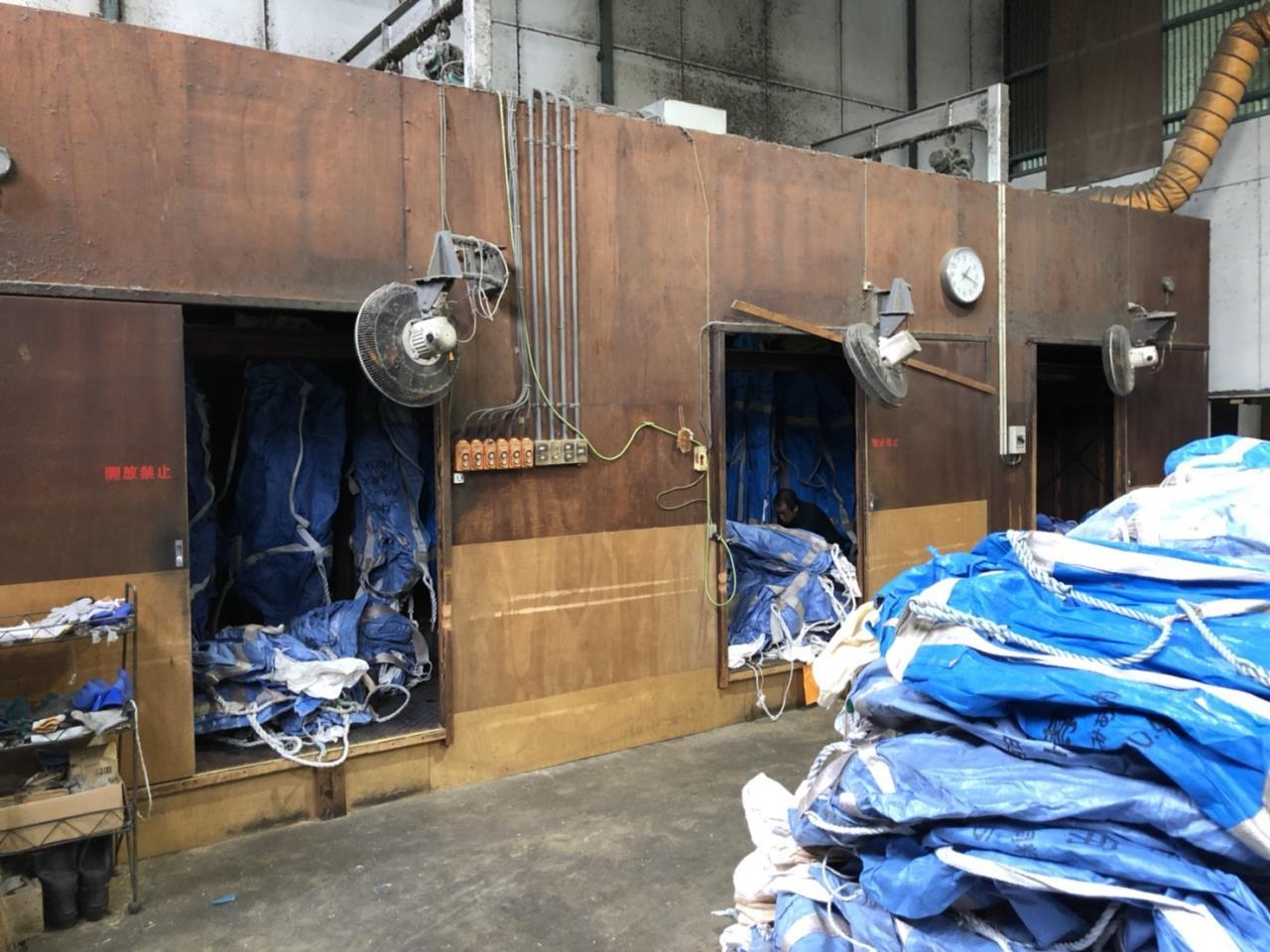 正社員で働けるフレコンバッグの乾燥作業と結束作業