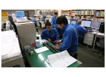 高梁市の優良企業での生産管理職