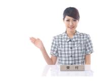 サービス系の作業風景