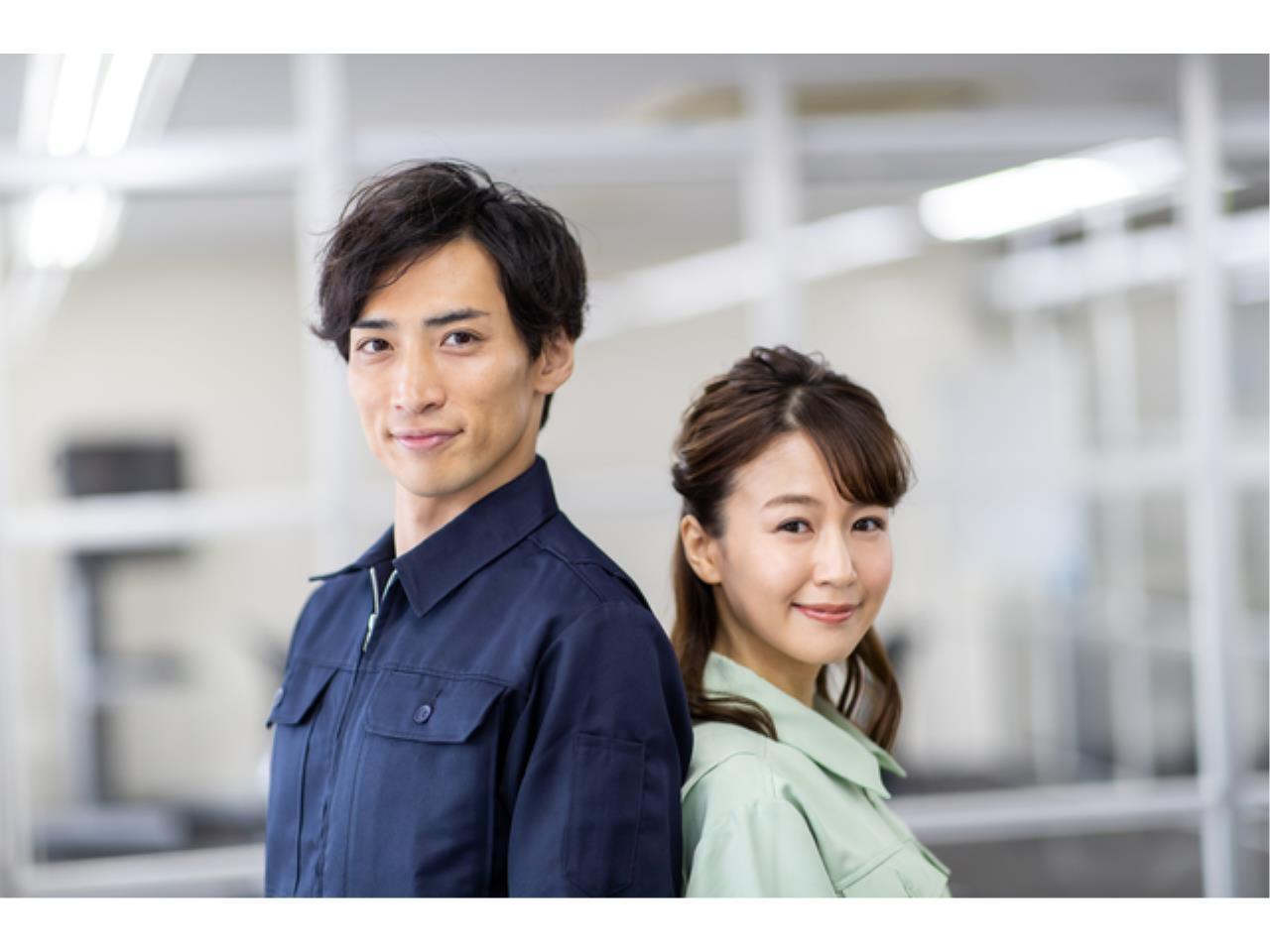 土日休み日勤で働けるエアコン完備の工場内での製品の仕分け作業