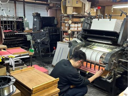 印刷会社でのオペレーター業務