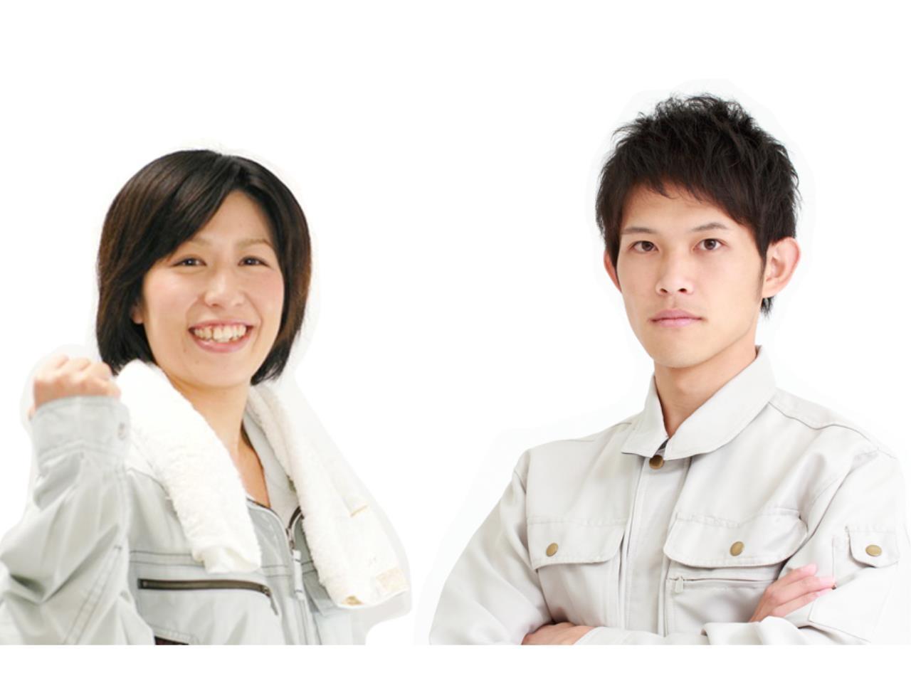 プラスチック製品検査と箱入れ作業