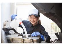 自社の車両の整備