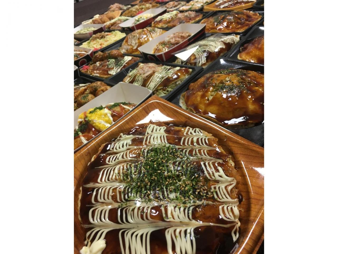 お好み焼きなどの新商品の開発