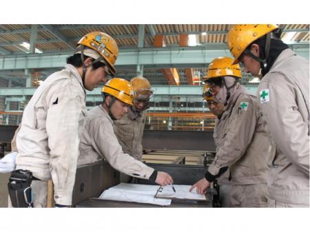 技術力ありキラリと光る企業での鉄骨組立工を募集！！