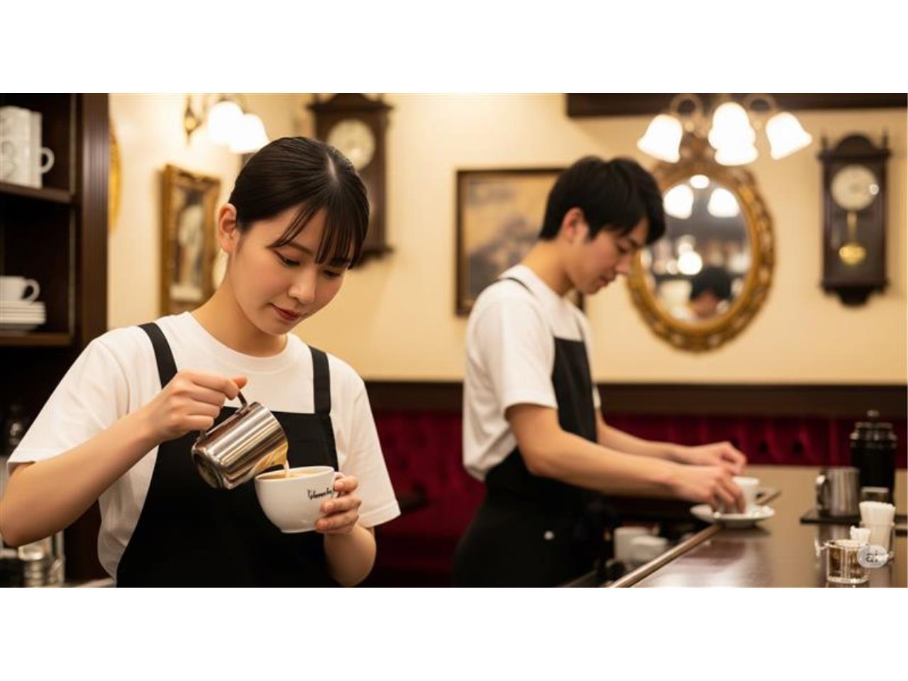 人気カフェでのホール・キッチンスタッフ