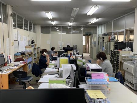 ゴルフ用品レンタル部門での営業事務