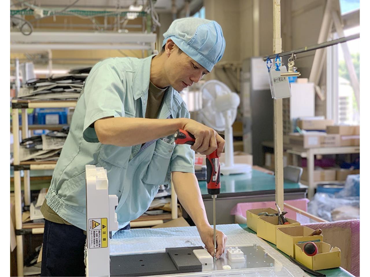 資材管理及びルート配送