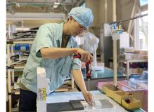 派遣の作業風景