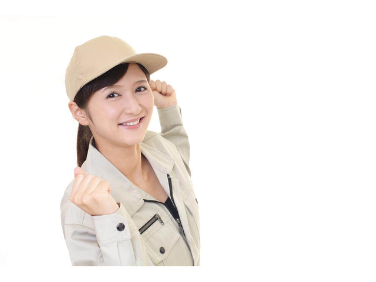 発泡スチロール製品の検品スタッフ