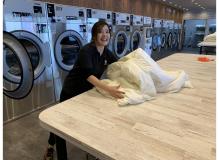 布団が洗えるコインランドリー業務（週１程度／土日祝のみ）