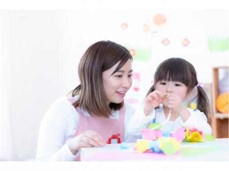 安定基盤を持つ中核病院での保育士