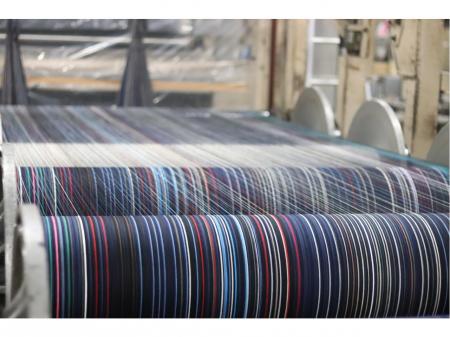 デニム生地の生産