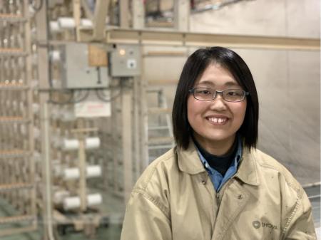 デニム生地の生産