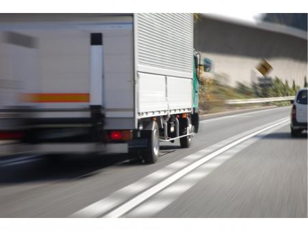 ４ｔトラックでの製品の配送（福山市内）