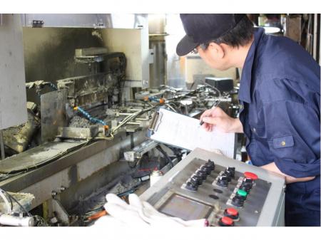 工作機械の製造サポート（受入・配膳・倉庫管理）