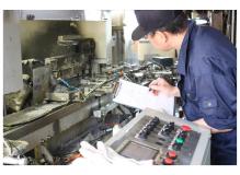 工作機械の製造サポート（受入・配膳・倉庫管理）