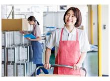 ９時からスタートの部品をケースに並べる軽作業