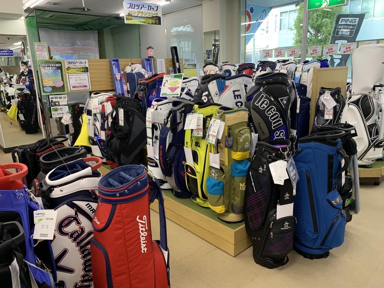 ゴルフアイテム販売接客
