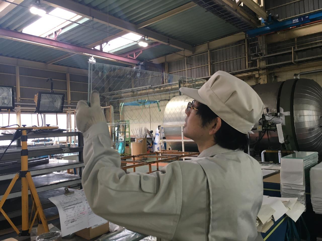 育成を前提とした正社員募集!ガラス製品の製造(検品・梱包作業) ※未経験者積極採用※