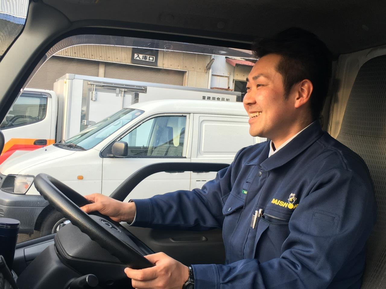未経験スタート率100%!食料品の近距離ルート配送スタッフ