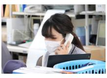 事務未経験者歓迎の作業風景
