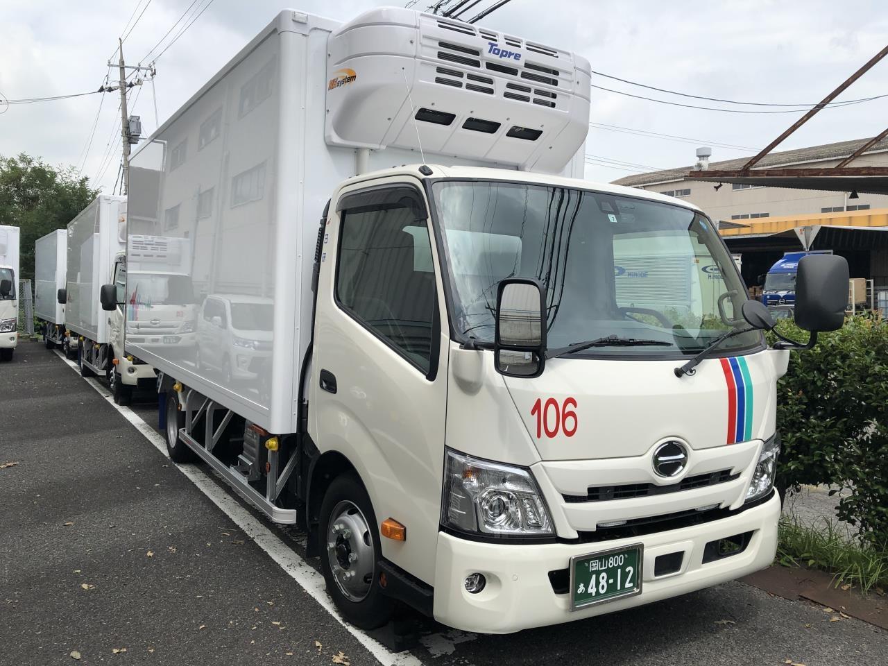 岡山営業所開設メンバーでの新車3tドライバー