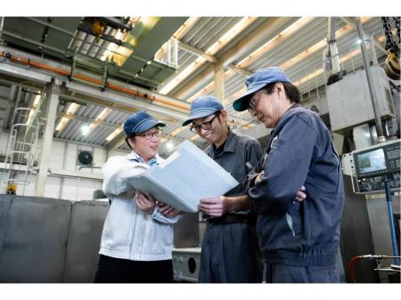 大型機械加工部門のルート営業